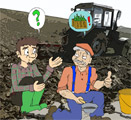 Nem emelted fel időben az ekét és beleszántottál a kerékpárútba! Nándor, a kőműves haverod egy rekesz sörért kijavította.